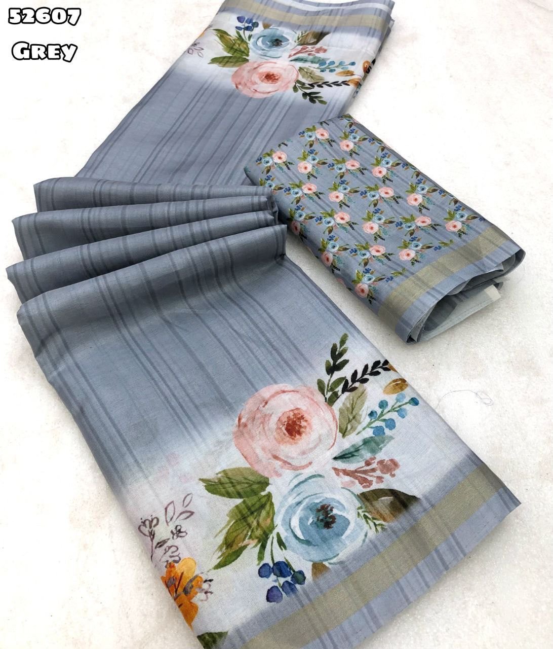 Banarasi Jacquard Silk Saree with Blouse Piece – Festive & Wedding Collection