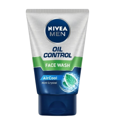 Nivea Men Oil Control Face Wash – AirCool Mint Crystal, 100g