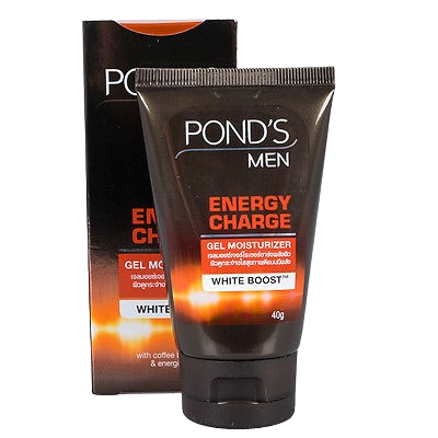 Pond’s Men Energy Charge Gel Moisturizer – White Boost, 40g