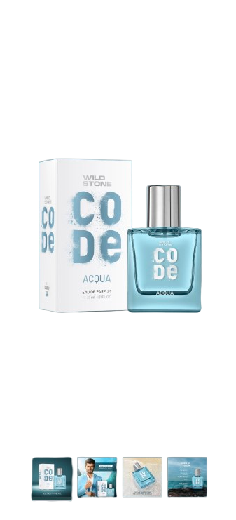 Wild Stone CODE Acqua Eau De Parfum for Men