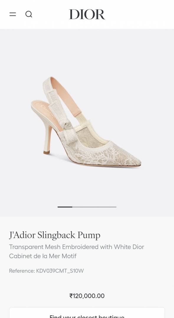 Elegant ior lace slingback heels