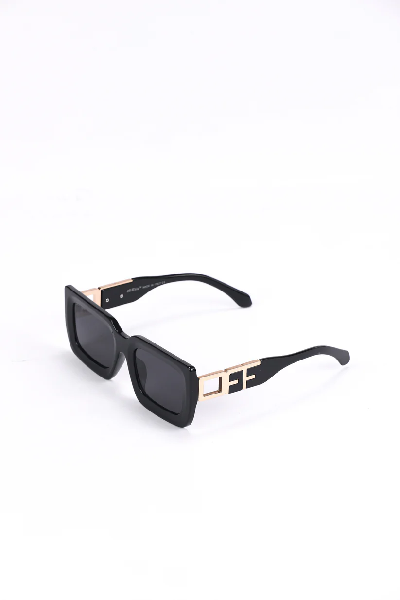 OFFWHITE Black Square Sunglasses