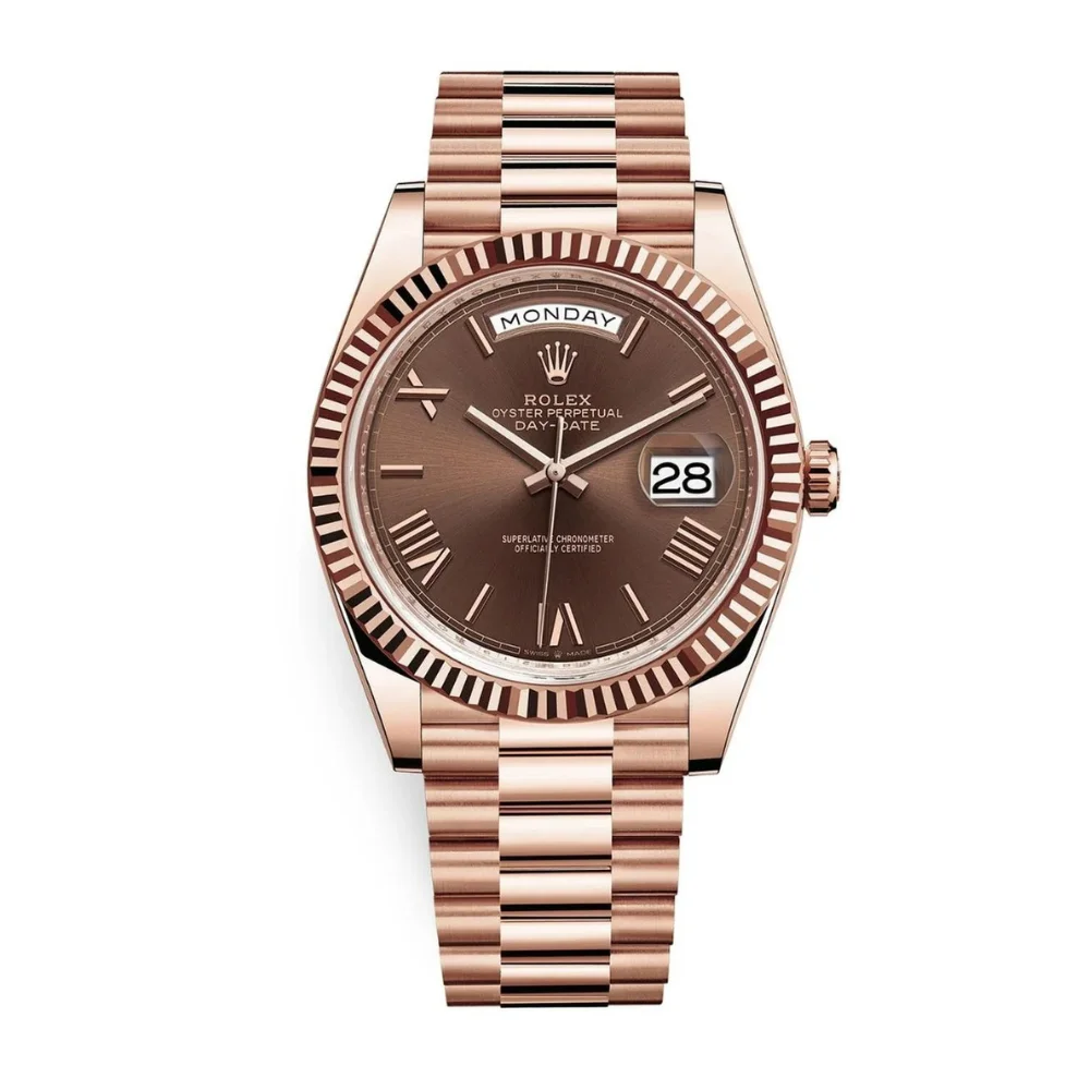 Premium Sky-Dweller 42 mm Chocolate Dial - 18 kt Everose Gold