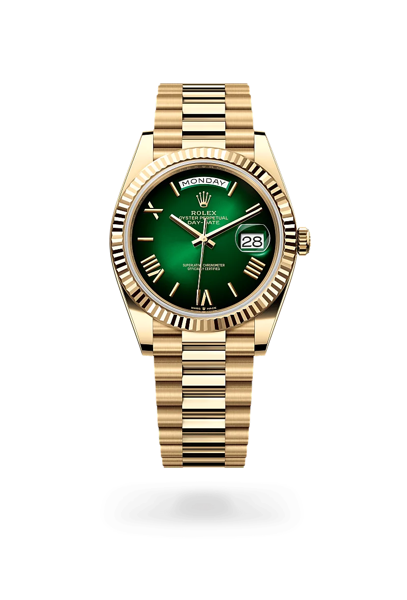 🌟✨Premium Cosmograph Daytona 40mm Green Dial Yellow Gold Watch Oyster Perpetual🌟 Superlative Chronometer💥✨🥰