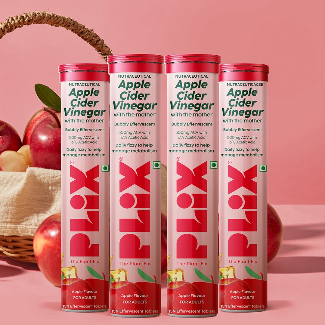 The Plant Fix Apple Cider Vinegar – 500mg ACV