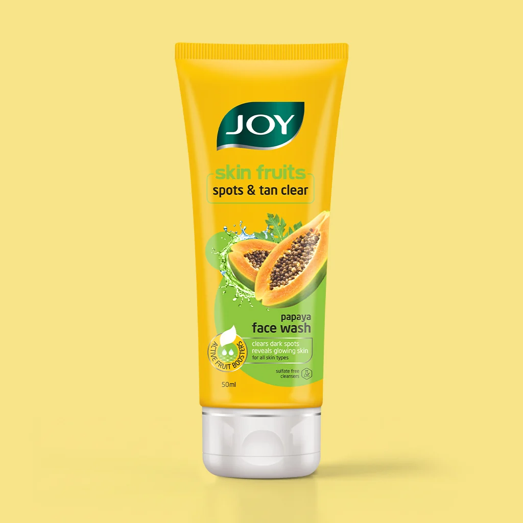 JOY Skin Fruits Spots & Tan Clear Papaya Face Wash – 50ml