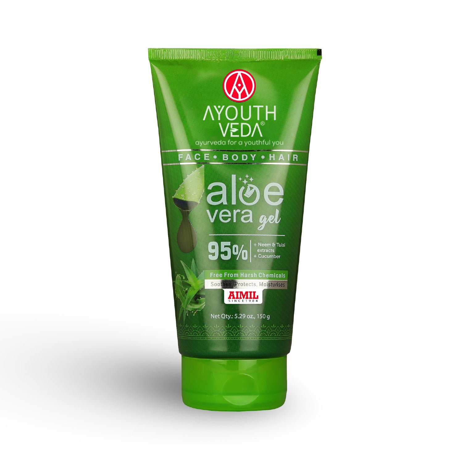 Ayouthveda Aloe Vera Gel – 95% – 150 g
