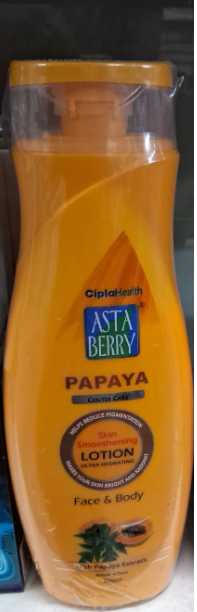 Asta Berry Papaya Skin Smoothing Lotion