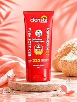Clensta Aloe Vera Daily Glow Sunscreen SPF 50