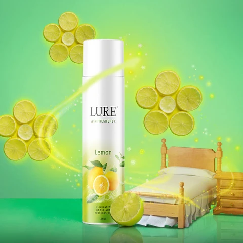 LURE Lemon Air Freshener – 220 ml