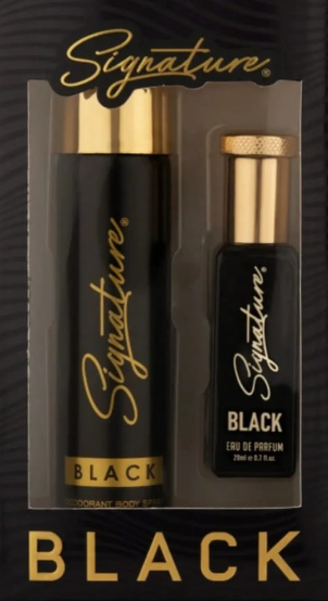 Signature Black Perfume & Deo Combo