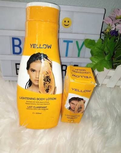 Yellow Lightening Body Lotion